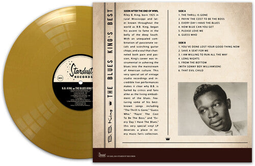 B.B. King: Blues King's Best - Gold-Classic Vinyl Record
