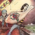 AC/DC DIRTY DEEDS DONE DIRT CHEAP AUSTRALIAN COVER  BLUE VINYL ALBERT LABEL-Classic Vinyl Record