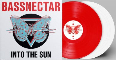 Bassnectar Into The Sun [2 LP] [Red/White Vinyl] - Vinyl-Classic Vinyl Record