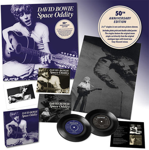 David Bowie Space Oddity (50th Anniversary Edition) (7" Single Box Set) - Vinyl-Classic Vinyl Record
