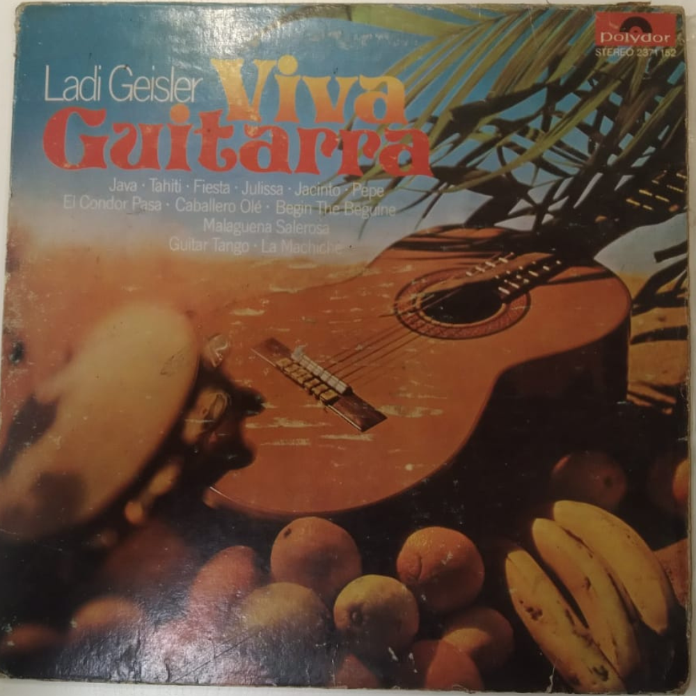 Ladi Geisler - Viva Guitarra (Indian Pressing) ( (Used Vinyl - VG) AK Marketplace-Classic Vinyl Record
