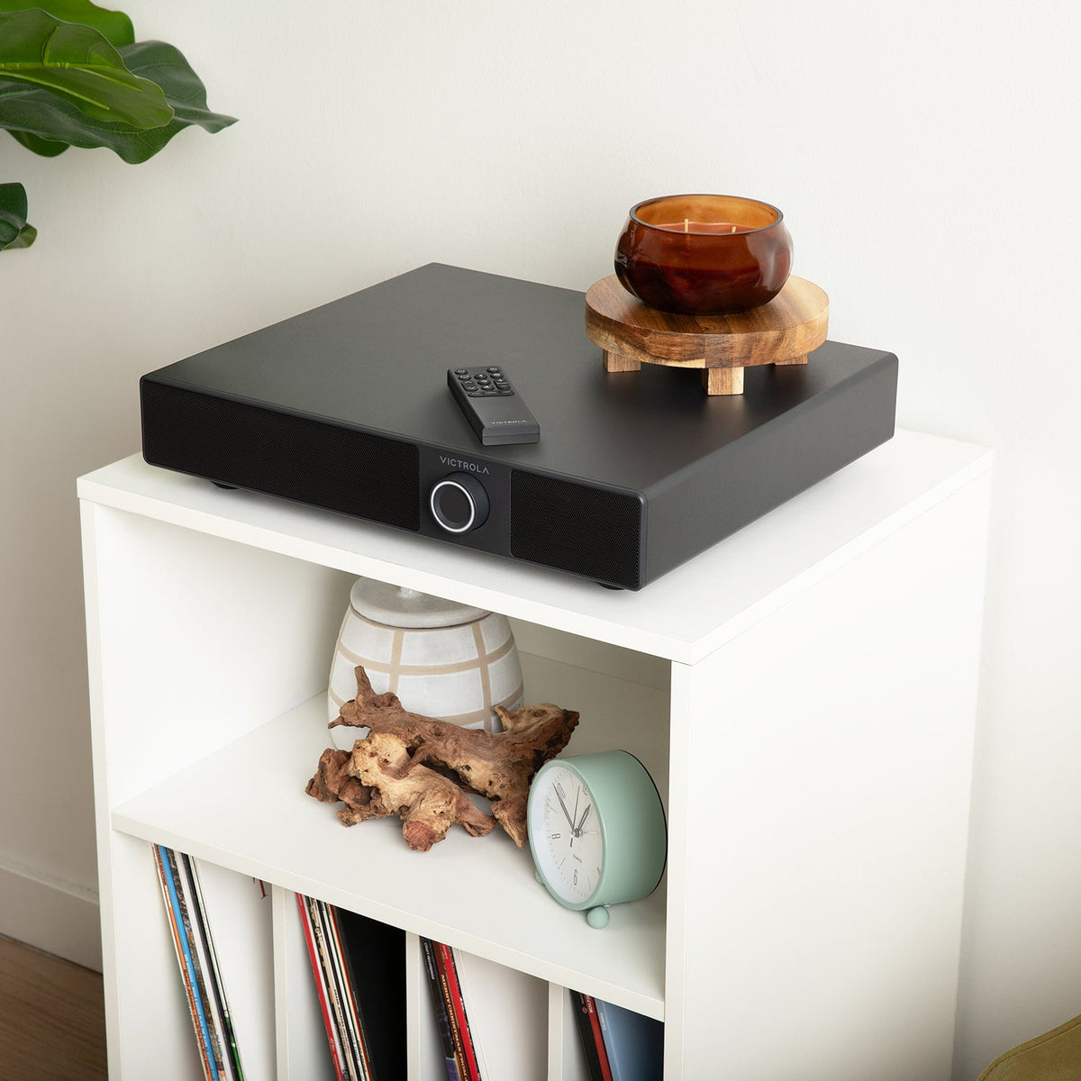Soundstage Bluetooth Turntable Soundbase-Classic Vinyl Record