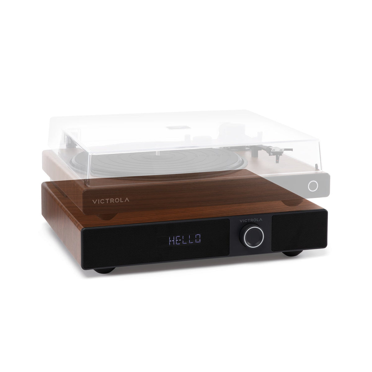 Soundstage Bluetooth Turntable Soundbase-Classic Vinyl Record