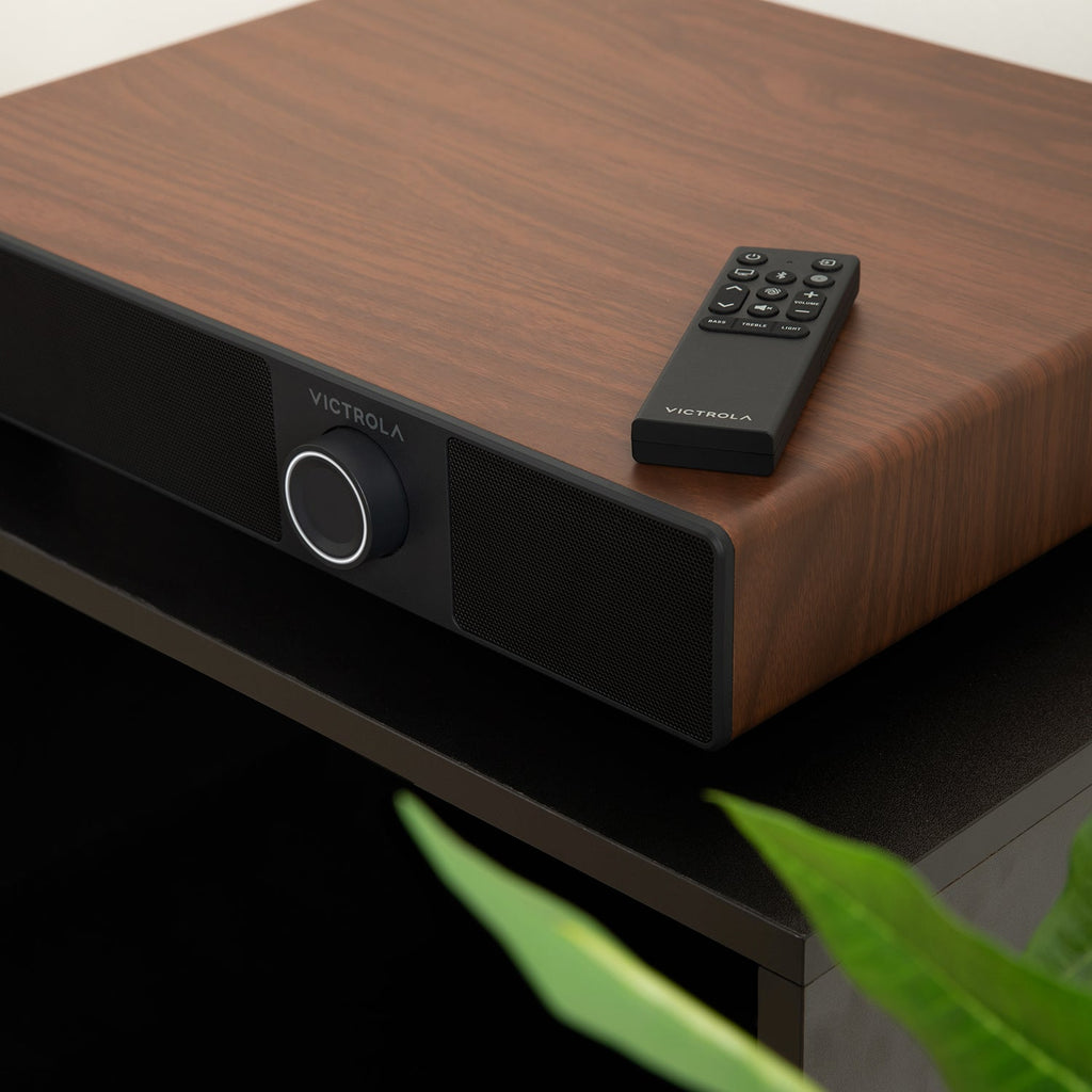 Soundstage Bluetooth Turntable Soundbase-Classic Vinyl Record