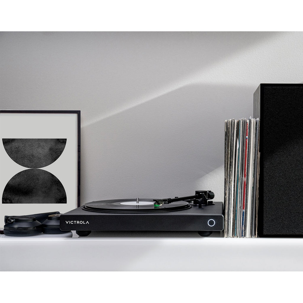 Hi-Res Onyx Bluetooth Turntable-Classic Vinyl Record