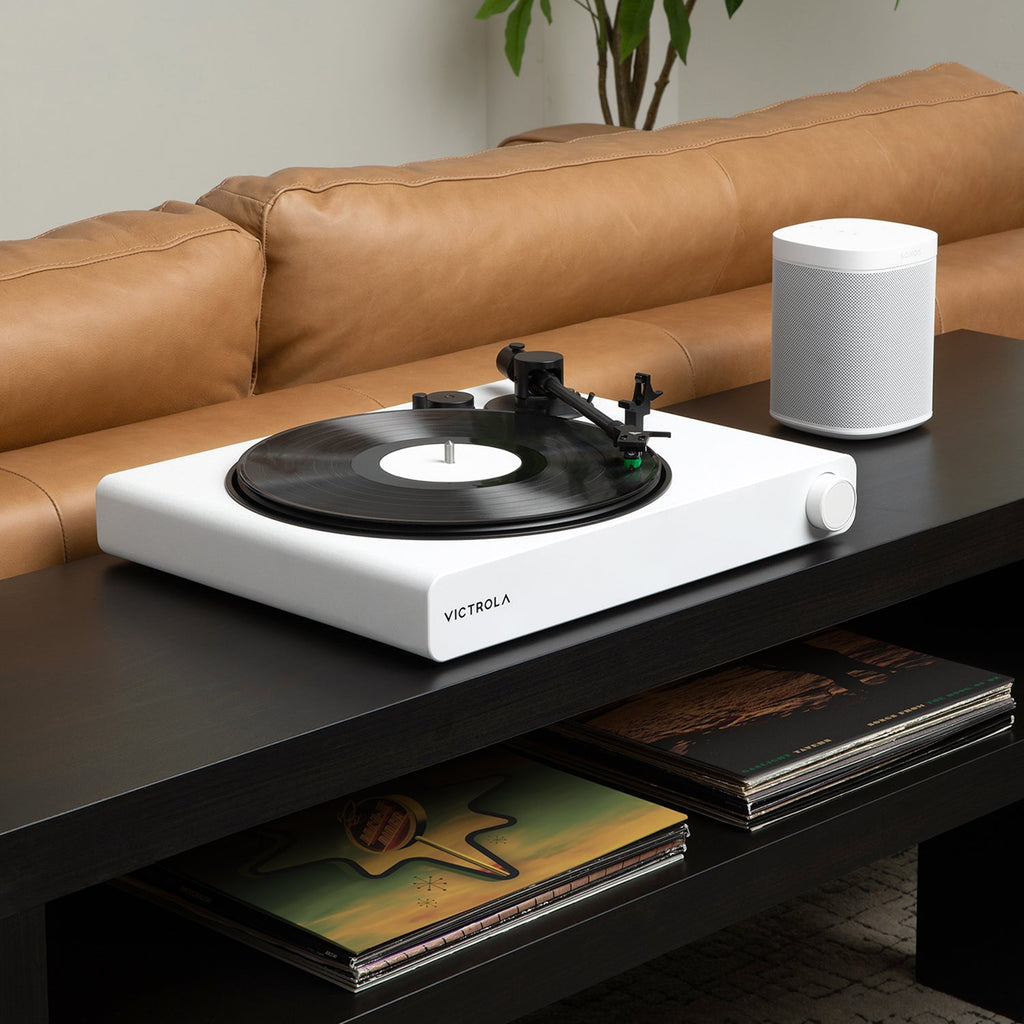 Stream Onyx WiFi and Bluetooth Turntable (Works with Sonos)-Classic Vinyl Record