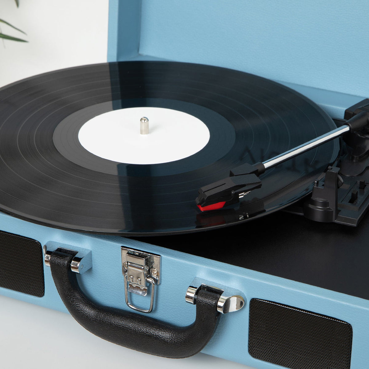 Journey II Suitcase Record Player-Classic Vinyl Record