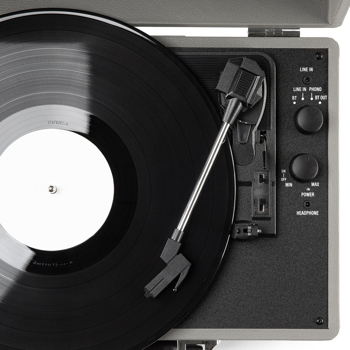 Journey II Suitcase Record Player-Classic Vinyl Record
