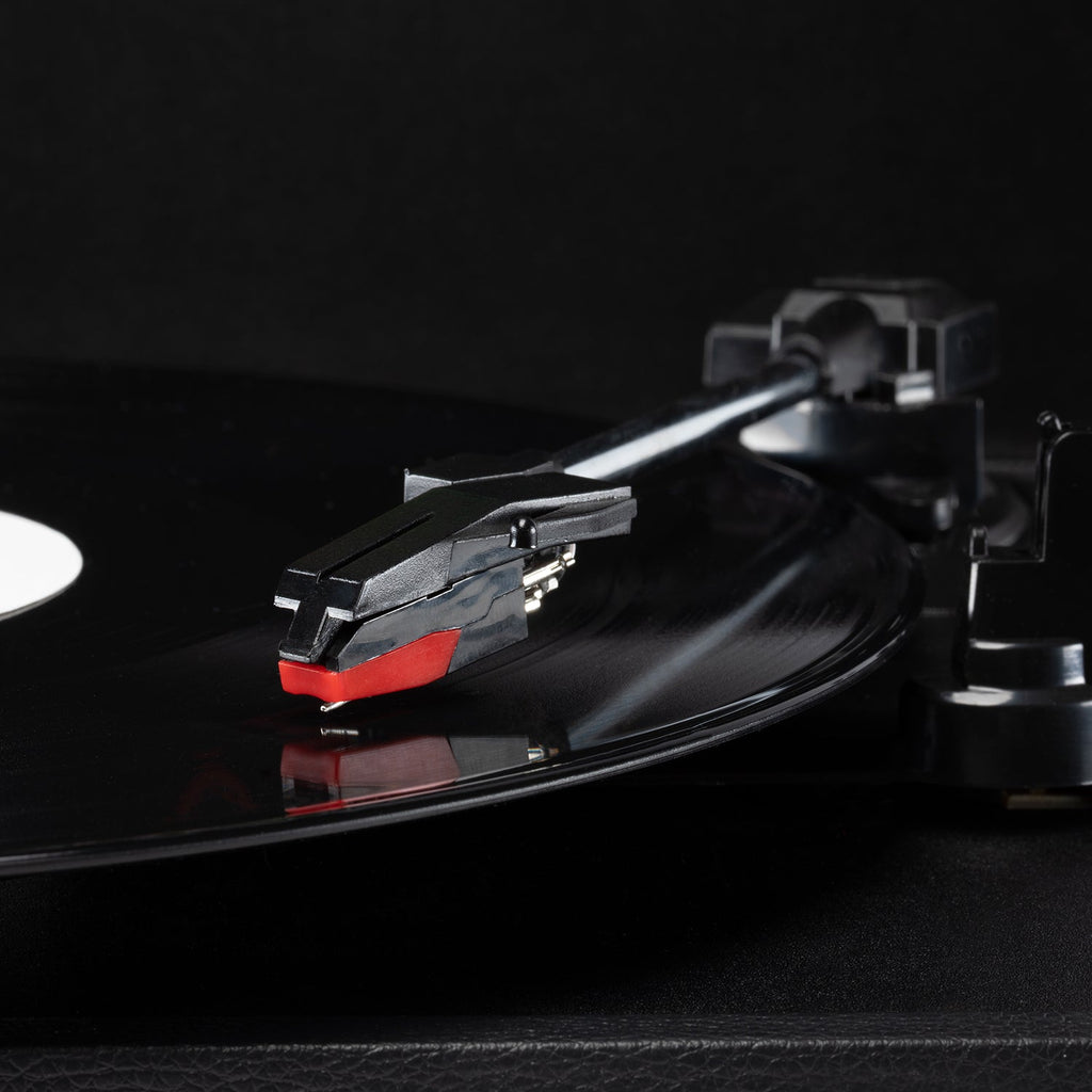 Journey II Suitcase Record Player-Classic Vinyl Record