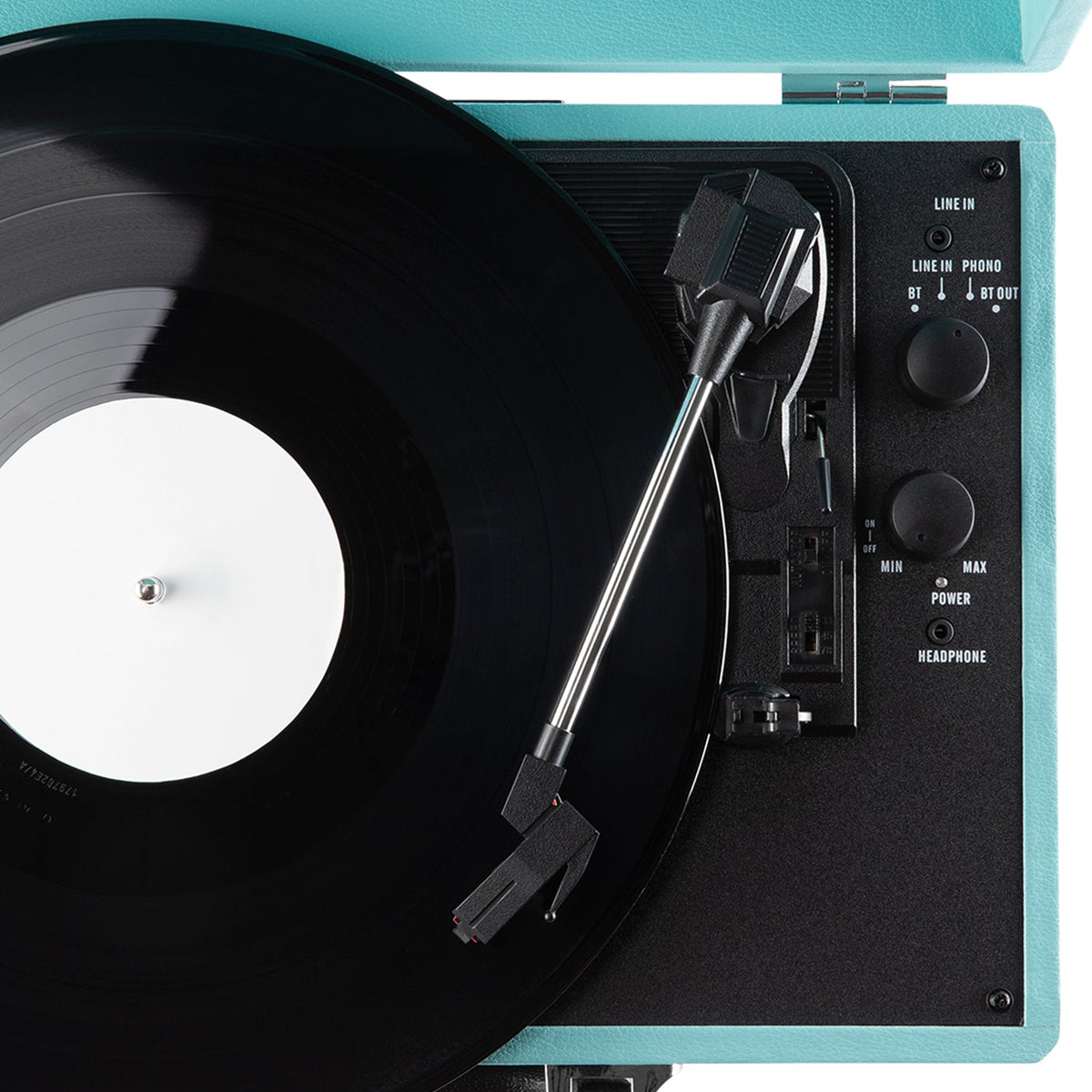 Journey II Suitcase Record Player-Classic Vinyl Record