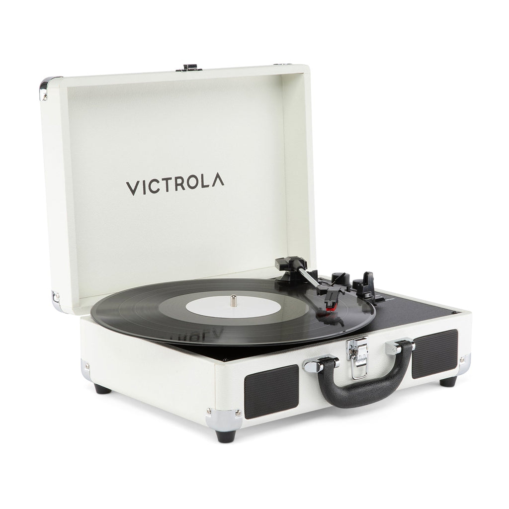 Journey II Suitcase Record Player-Classic Vinyl Record