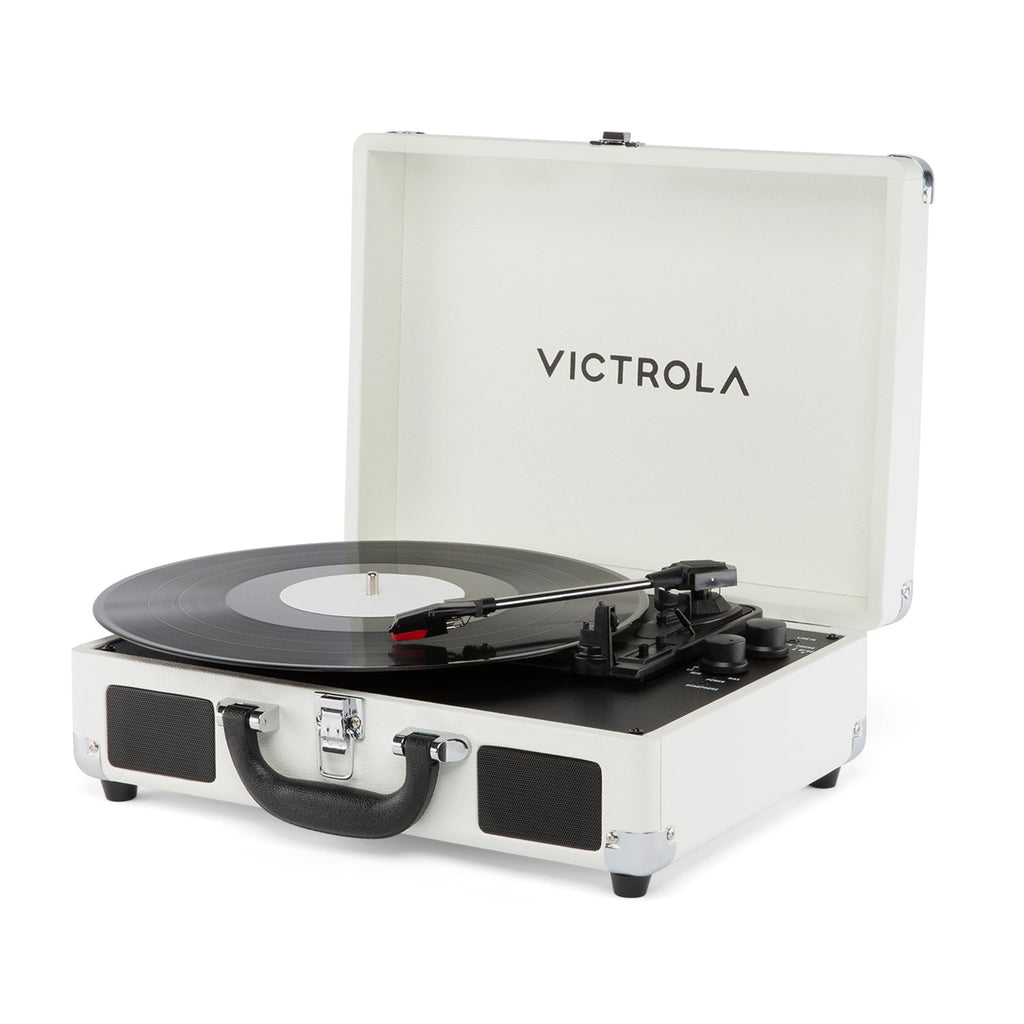 Journey II Suitcase Record Player-Classic Vinyl Record