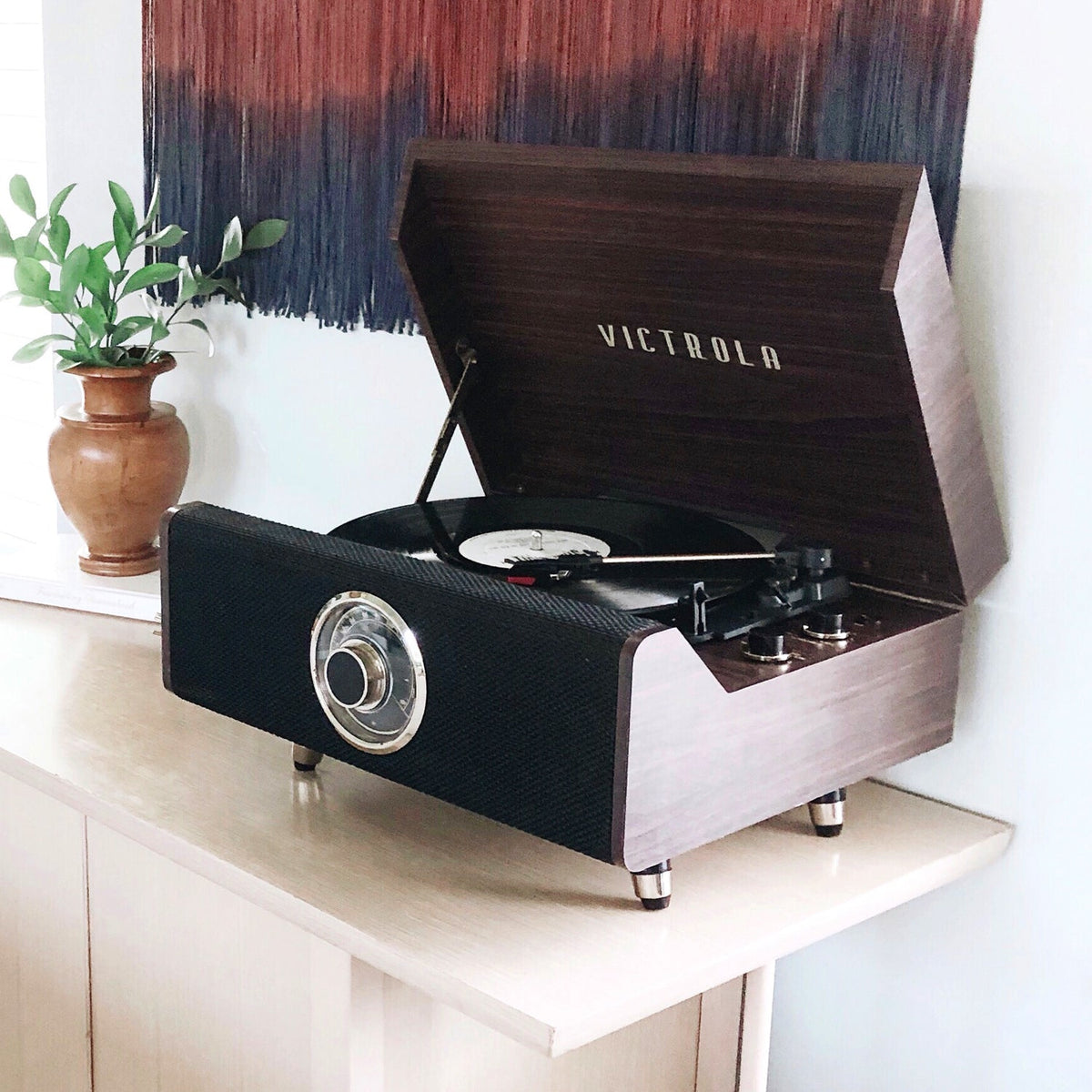 Highland 4-in-1 Record Player-Classic Vinyl Record