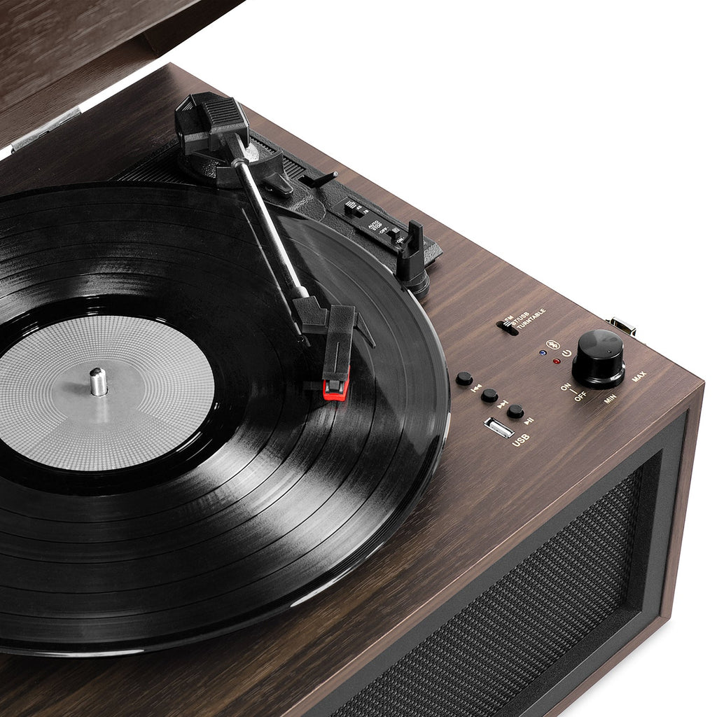 Liberty Record Player with Stand-Classic Vinyl Record