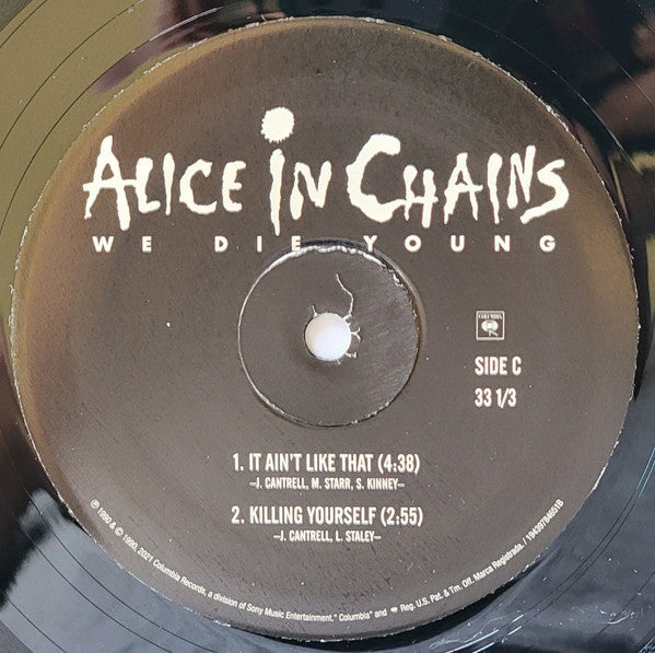 Alice In Chains - We Die Young | Mint (M) Mint (M)-Classic Vinyl Record