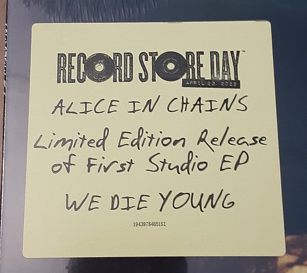 Alice In Chains - We Die Young | Mint (M) Mint (M)-Classic Vinyl Record