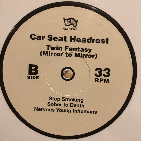 Car Seat Headrest - Twin Fantasy (Mirror To Mirror) (WHITE VINYL) | Mint (M) Mint (M)-Classic Vinyl Record