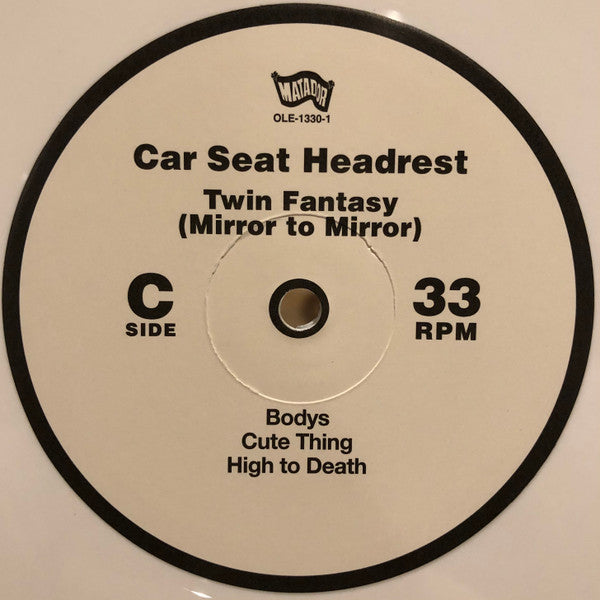 Car Seat Headrest - Twin Fantasy (Mirror To Mirror) (WHITE VINYL) | Mint (M) Mint (M)-Classic Vinyl Record
