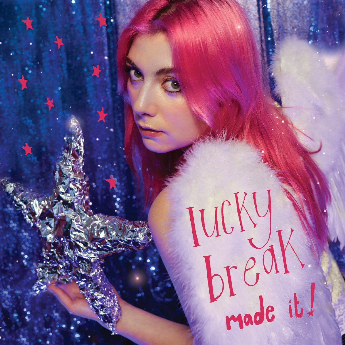 lucky break - made it! (PINK VINYL) | Mint (M) Mint (M)-Classic Vinyl Record