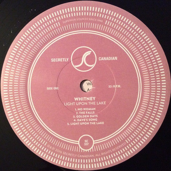 Whitney (8) - Light Upon The Lake | Mint (M) Mint (M)-Classic Vinyl Record