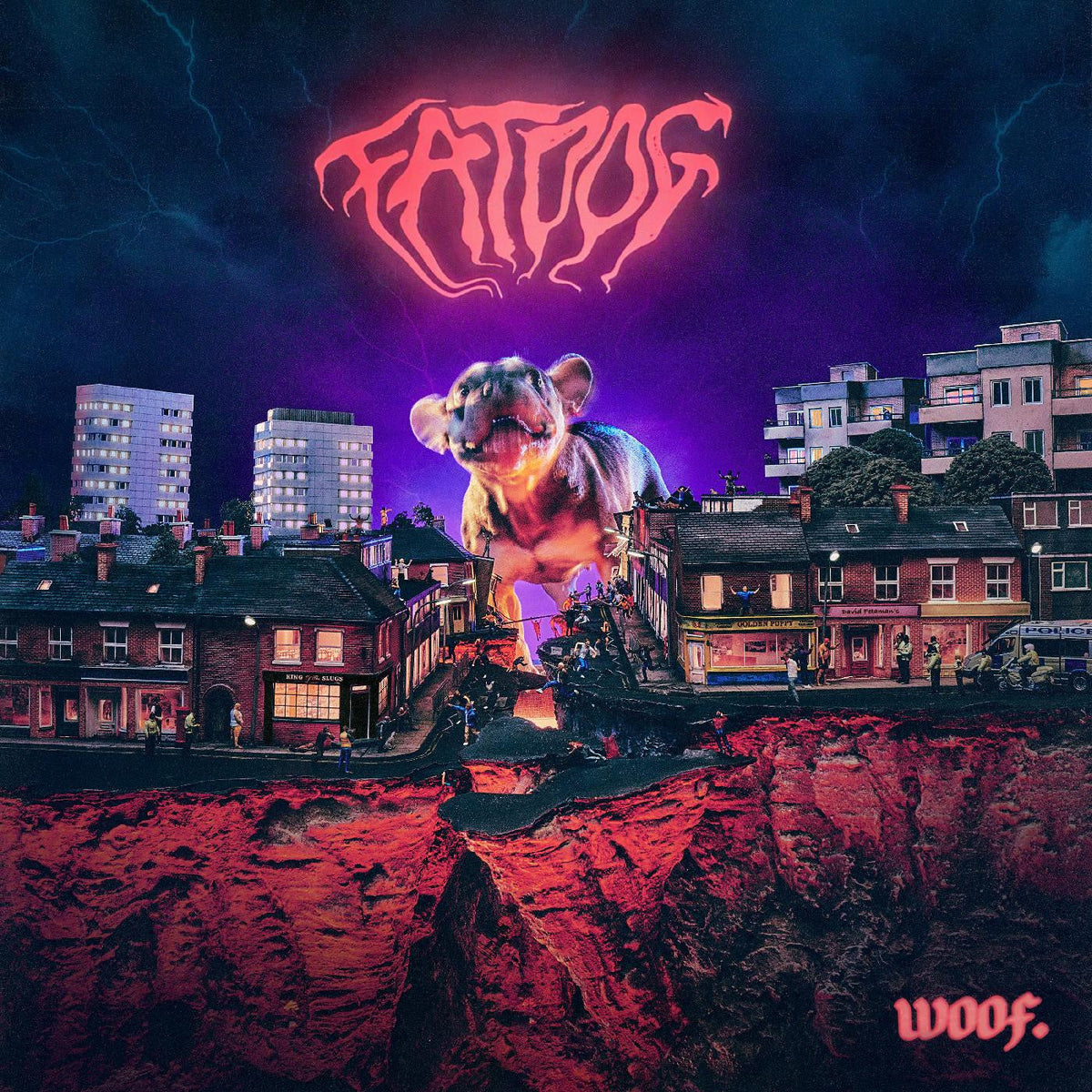 Fat Dog - WOOF. |-Classic Vinyl Record