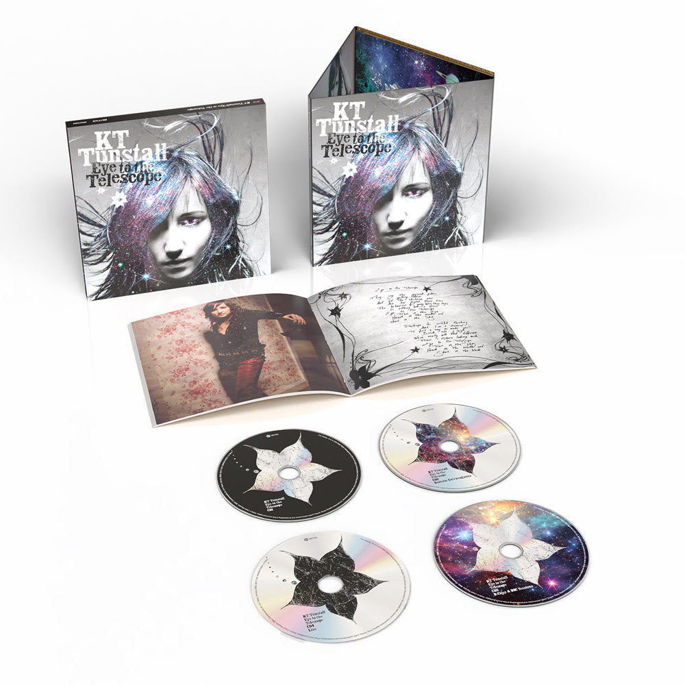 KT Tunstall - (PRE-ORDER 10/31/25) Eye To The Telescope: Stargazer Edition (4xCD) | Mint (M) Mint (M)-Classic Vinyl Record