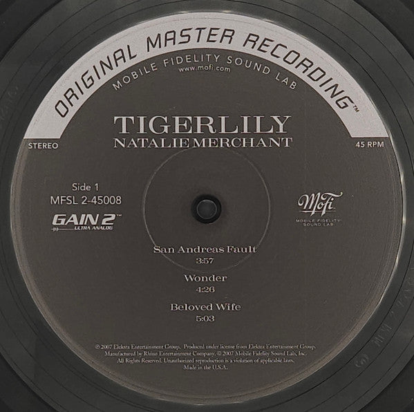 Tigerlily (BOTTOM SEAM SPLIT)(2xVINYL) | Mint (M) Very Good Plus (VG+)-Classic Vinyl Record
