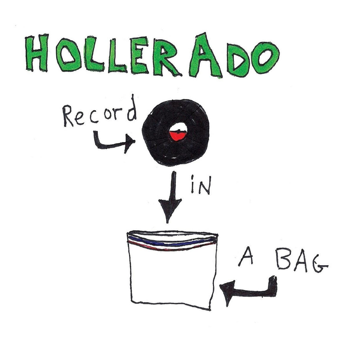 Hollerado - Record In A Bag (GOLD VINYL) |-Classic Vinyl Record