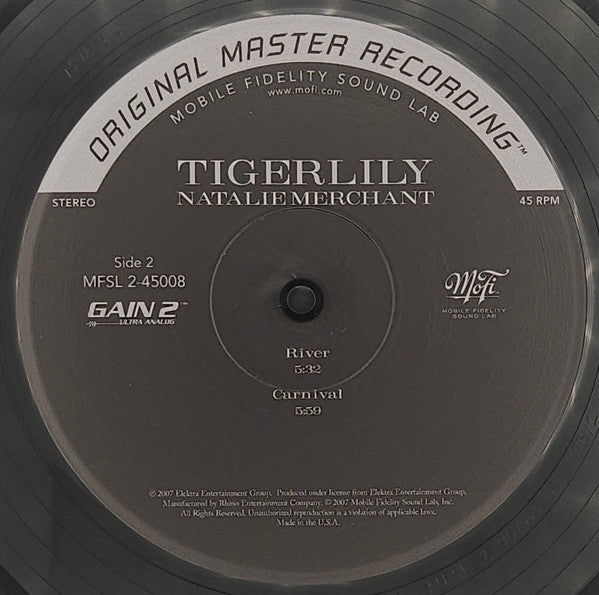 Tigerlily (BOTTOM SEAM SPLIT)(2xVINYL) | Mint (M) Very Good Plus (VG+)-Classic Vinyl Record