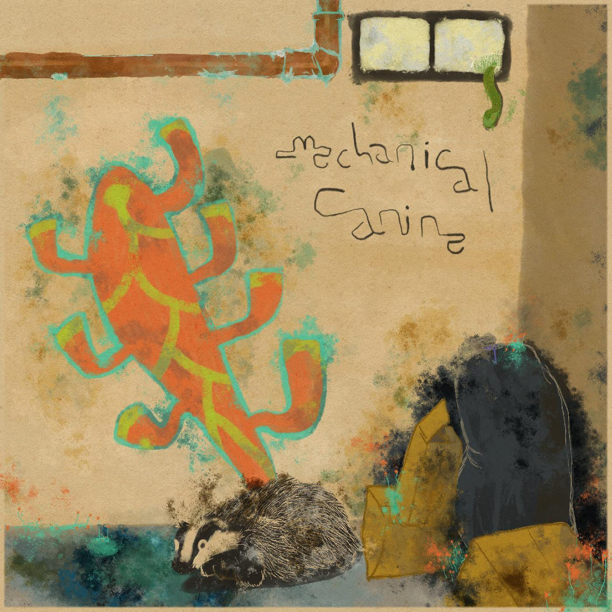 Mechanical Canine - Walls Covered in Mildew |-Classic Vinyl Record