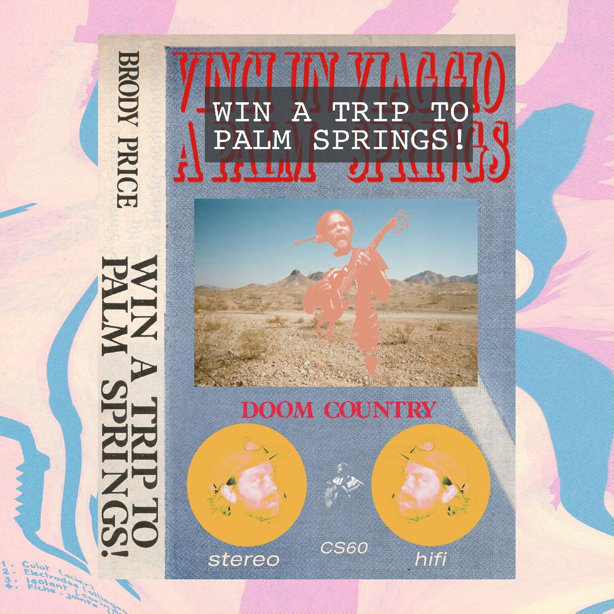 Price, Brody - Win A Trip To Palm Springs! |-Classic Vinyl Record