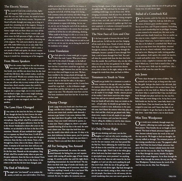 The New Pornographers - Electric Version | Mint (M) Mint (M)-Classic Vinyl Record