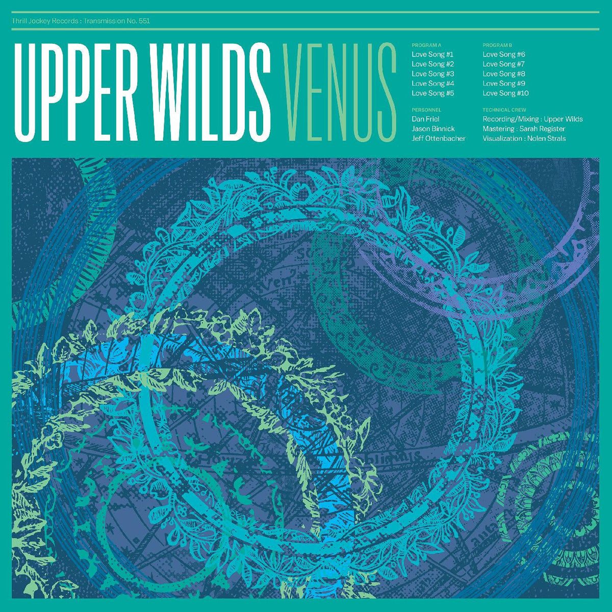 Upper Wilds - Venus (TRANSLUCENT GREEN VINYL) (Vinyl) | Mint (M) Mint (M)-Classic Vinyl Record