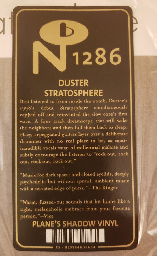 Duster - Stratosphere (PLANE'S SHADOW VINYL) | Mint (M) Mint (M)-Classic Vinyl Record