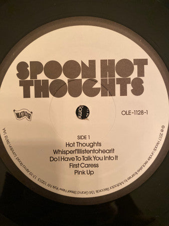 Spoon - Hot Thoughts | Mint (M) Mint (M)-Classic Vinyl Record