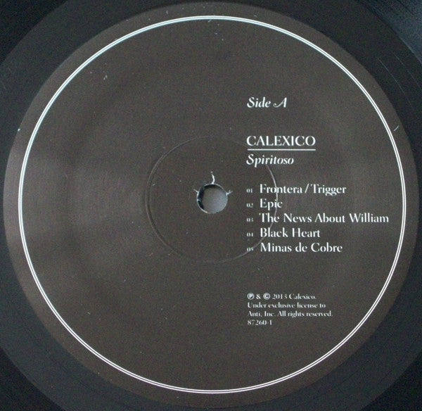 Calexico - Spiritoso | Mint (M) Mint (M)-Classic Vinyl Record