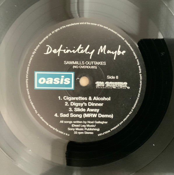 Definitely Maybe: 30th Anniversary (DELUXE EDITION) | Mint (M) Mint (M)-Classic Vinyl Record