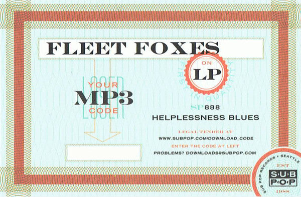 Fleet Foxes - Helplessness Blues (2x VINYL) *SEAM SPLITS* | Mint (M) Mint (M)-Classic Vinyl Record