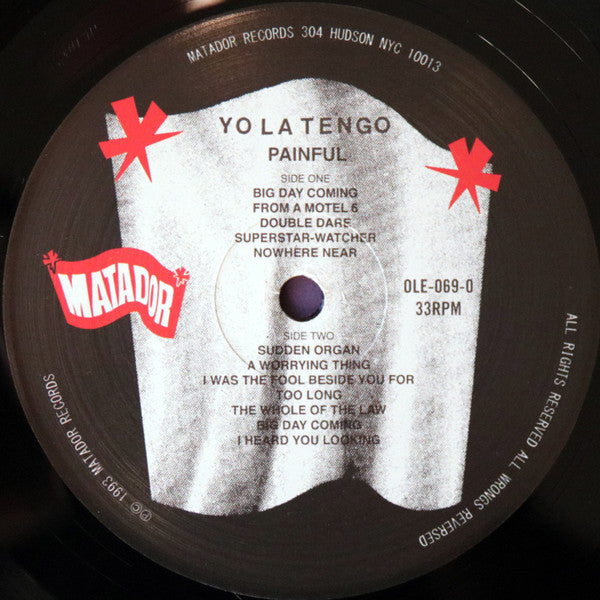 Yo La Tengo - Painful (VINYL) | Mint (M) Mint (M)-Classic Vinyl Record
