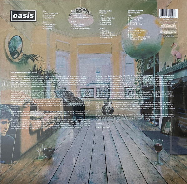 Definitely Maybe: 30th Anniversary (DELUXE EDITION) | Mint (M) Mint (M)-Classic Vinyl Record