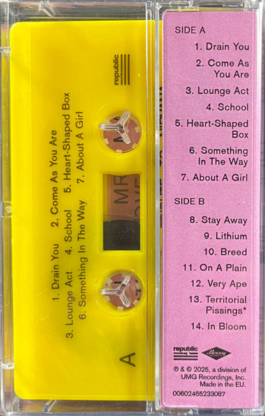 Post Malone - Tribute To Nirvana (CASSETTE- UNOFFICIAL ) | Mint (M) Mint (M)-Classic Vinyl Record