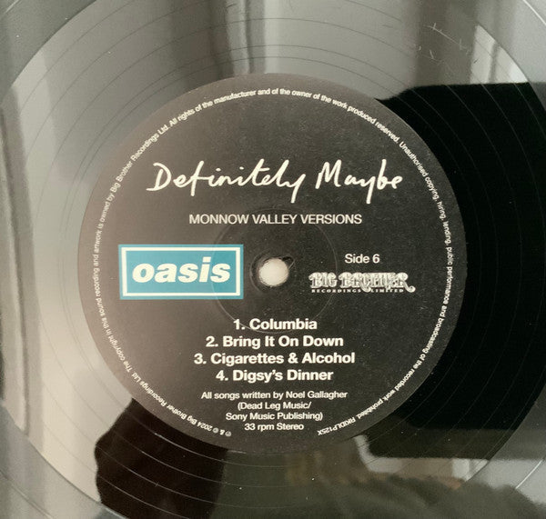 Definitely Maybe: 30th Anniversary (DELUXE EDITION) | Mint (M) Mint (M)-Classic Vinyl Record