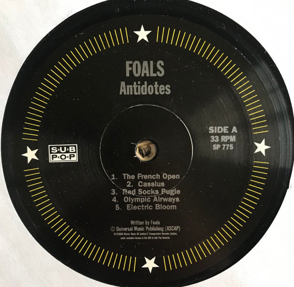 Antidotes (VINYL) | Mint (M) Mint (M)-Classic Vinyl Record