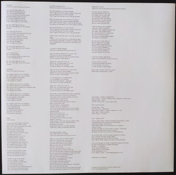 Piano Magic - Closure (VINYL) | Mint (M) Mint (M)-Classic Vinyl Record