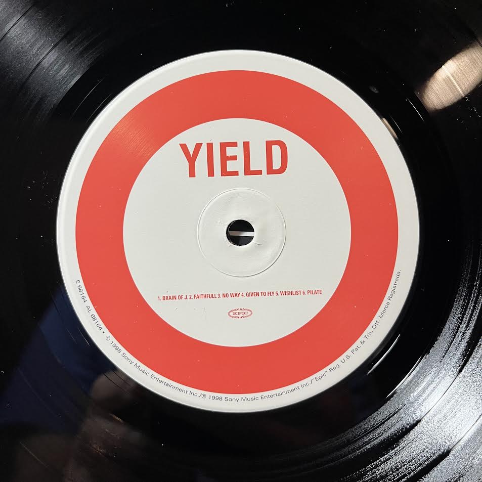Pearl Jam - Yield (VINYL) | Near Mint (NM) Excellent (EX)-Classic Vinyl Record