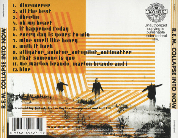 R.E.M. - Collapse Into Now (CD) | Near Mint (NM or M-)-Classic Vinyl Record