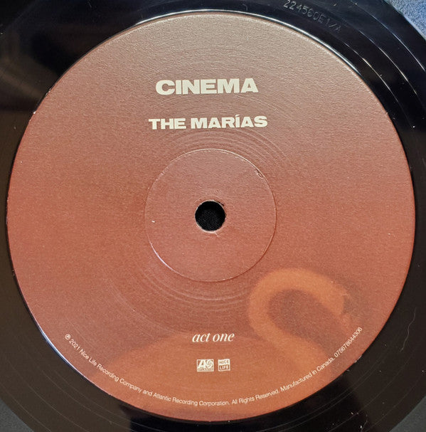 The Marías - Cinema (Vinyl) | Mint (M) Mint (M)-Classic Vinyl Record