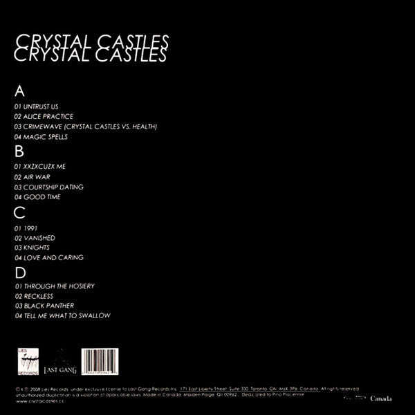 Crystal Castles - Crystal Castles | Mint (M) Mint (M)-Classic Vinyl Record