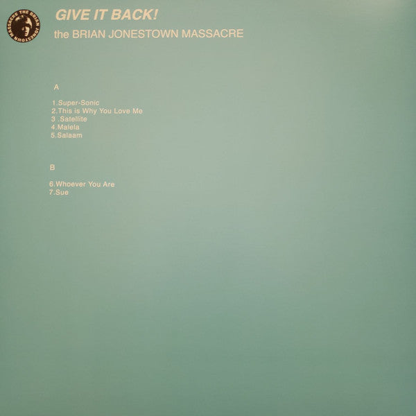The Brian Jonestown Massacre - Give It Back! | Mint (M) Mint (M)-Classic Vinyl Record