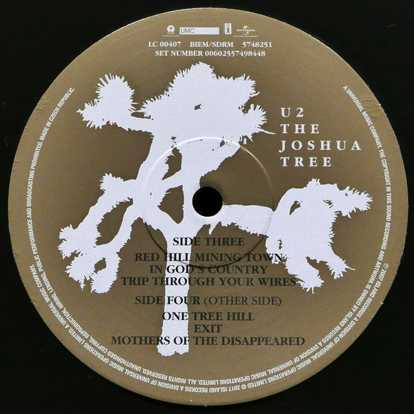 U2 - The Joshua Tree (2x VINYL) | Mint (M) Mint (M)-Classic Vinyl Record